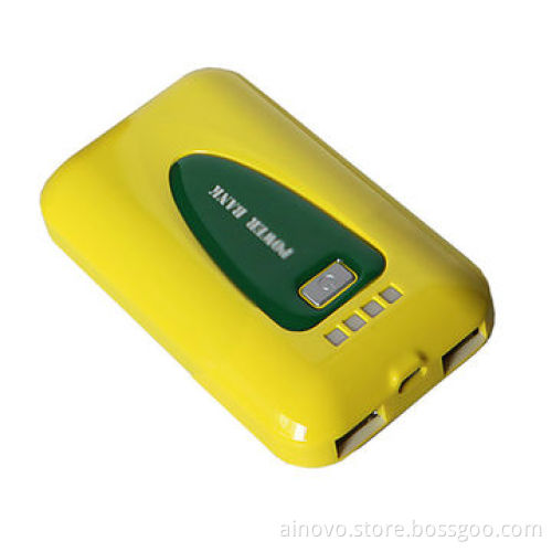 Universal mobile phone power bank, dual-USB, 6600mA high capacityNew